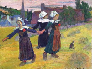 Breton Girls Dancing, Pont Aven