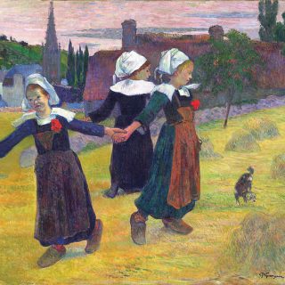Breton Girls Dancing, Pont Aven